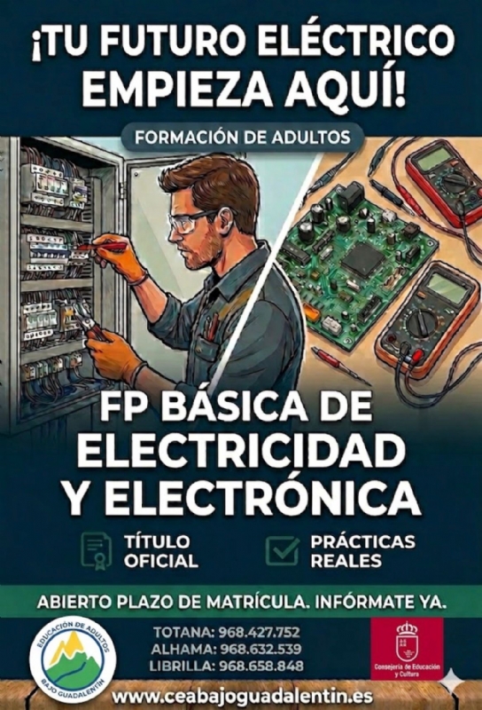 FP. BÁSICA DE ELECTRICIDAD Y ELECTRÓNICA. FORMACIÓN DE ADULTOS - 1