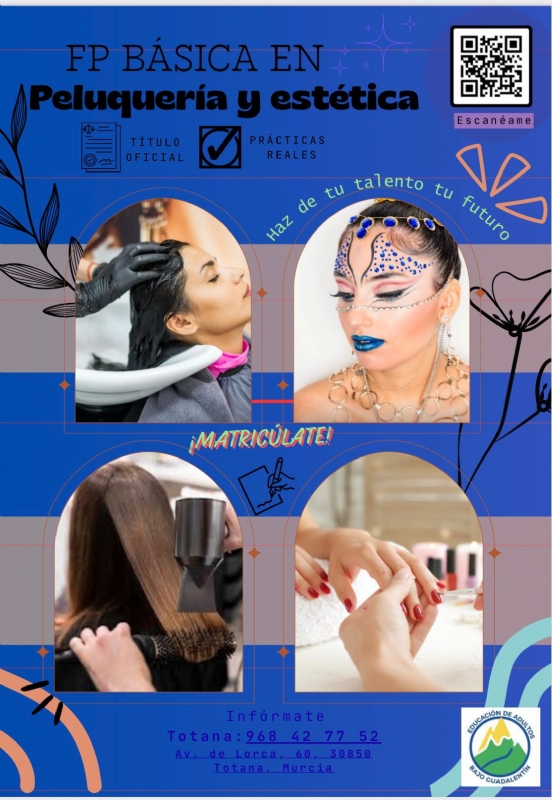FP. BÁSICA DE PELUQUERÍA Y ESTÉTICA. FORMACIÓN DE ADULTOS - 1