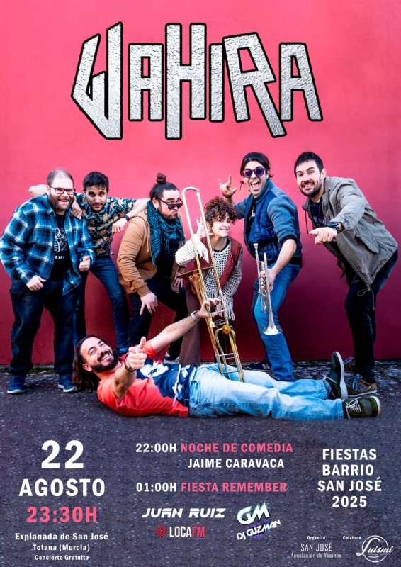 CONCIERTO WAHIRA, FIESTAS BARRIO DE SAN JOSÉ - 1