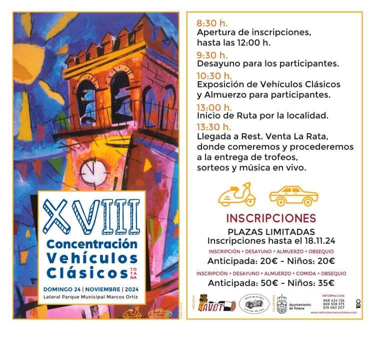 XVIII CONCENTRACIÓN VEHÍCULOS CLÁSICOS - 1