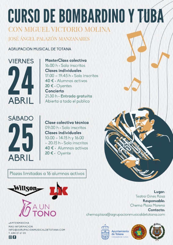 CURSO DE BOMBARDINO Y TUBA - 1