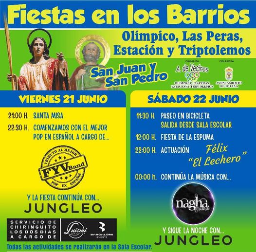 Fiestas en los Barrios Olímpico, las Peras y Triptolemos - 1