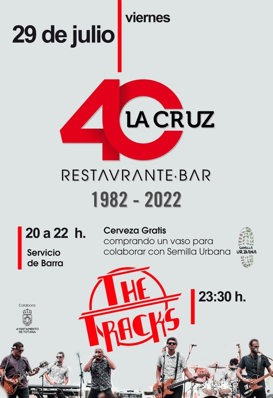 Aniversario La Cruz, concierto Tracks - 1
