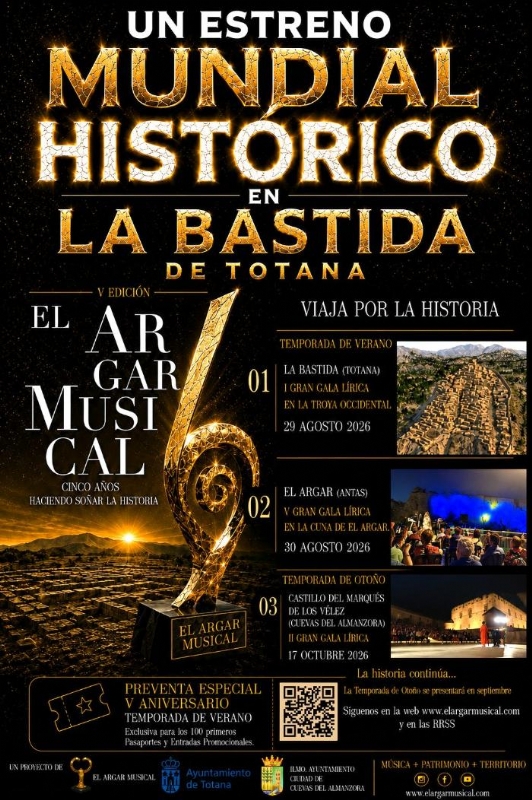 EL ALGAR MUSICAL EN LA BASTIDAD DE TOTANA. ÓPERA EN LA TROYA DE OCCIDENTE - 1