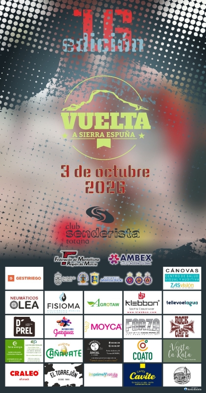 VUELTA A SIERRA ESPUÑA. 16 EDICIÓN. CLUB SENDERISTA TOTANA. - 1