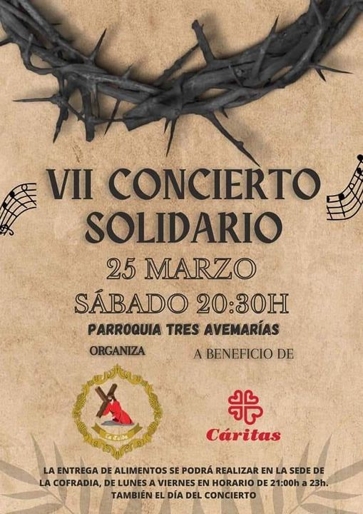 VII Concierto Solidario, marchas de Semana Santa - 1