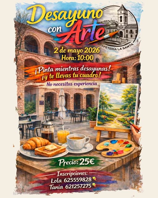 DESAYUNO CON ARTE. CAFETERIA LA SANTA - 1