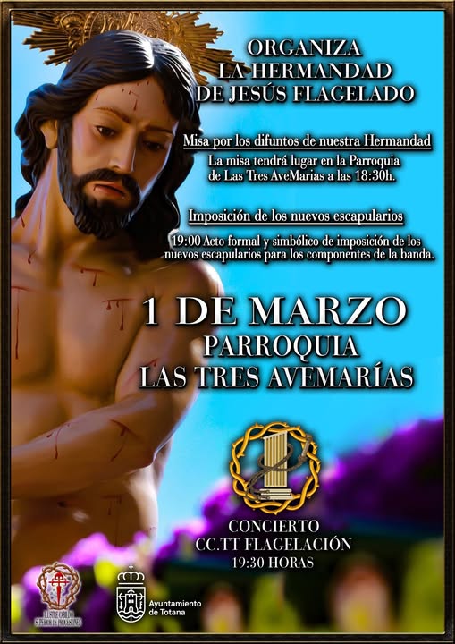 CONCIERTO  DE CORNETAS Y TAMBORES LA FLAGELACIÓN - 1