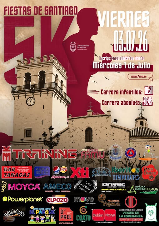 FIESTAS DE SANTIAGO. RUNNIING 5000 m. - 1