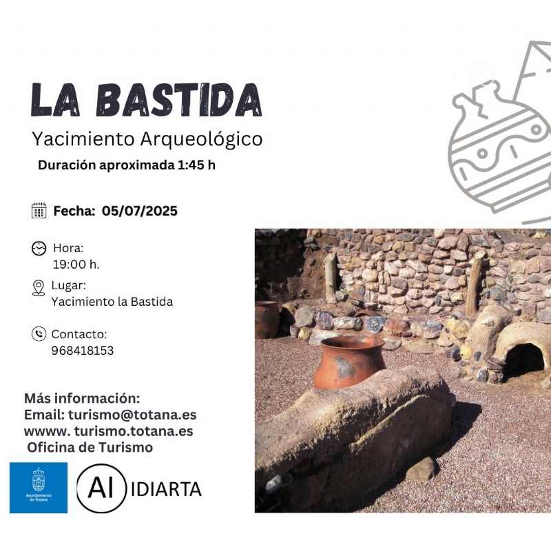 VISITA GUIADA AL YACIMIENTO ARGÁRICO DE LA BASTIDA, LA TROYA DE OCCIDENTE - 1