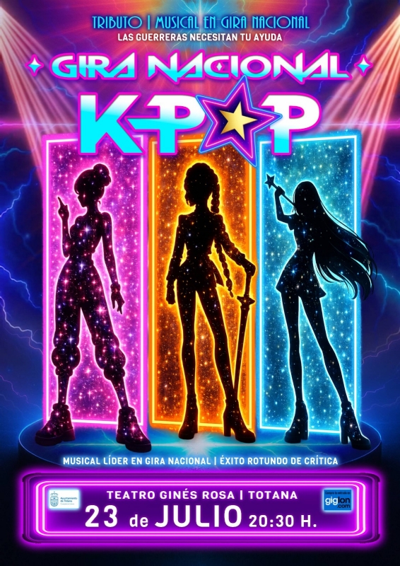 K-POP. GIRA NACIONAL. TRIBUTO MUSICAL. - 1