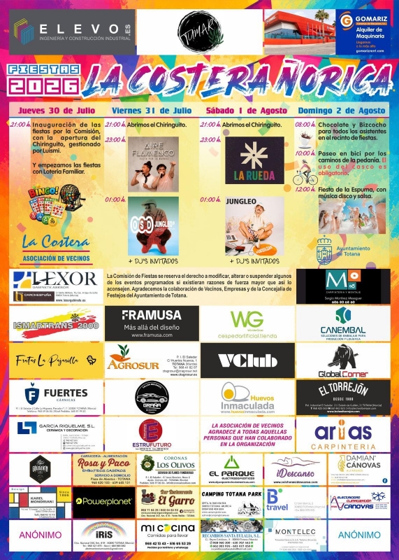 FIESTAS DE LA COSTERA-ÑORICA EN TOTANA - 1