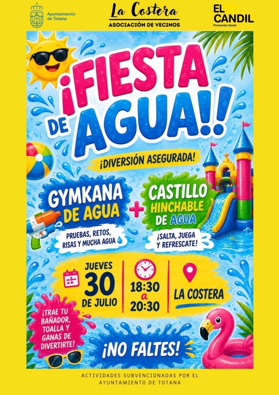 FIESTA DEL AGUA EN LA COSTERA ÑORICA EN TOTANA - 1
