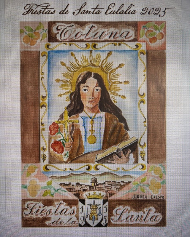 SOLEMNE PROCESIÓN CON LA IMAGEN DE SANTA EULALIA - 1