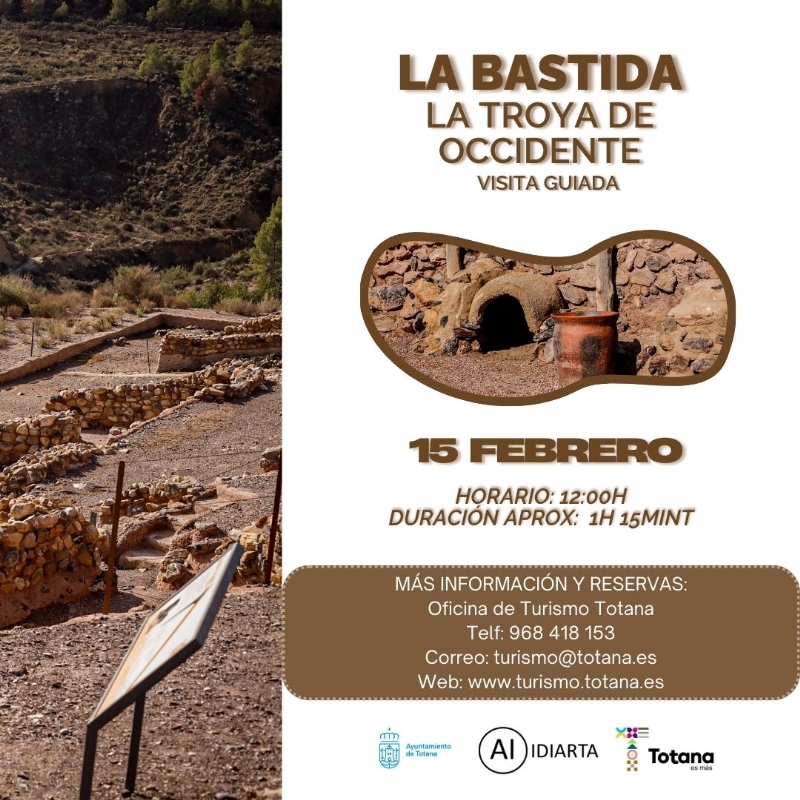 VISITA GUIADA AL YACIMIENTO ARGÁRICO DE LA BASTIDA, LA TROYA DE OCCIDENTE - 1