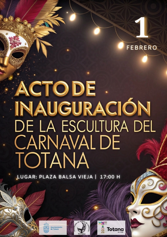 ACTO DE INAUGURACIÓN DE LA ESCULTURA DEL CARNAVAL DE TOTANA - 1