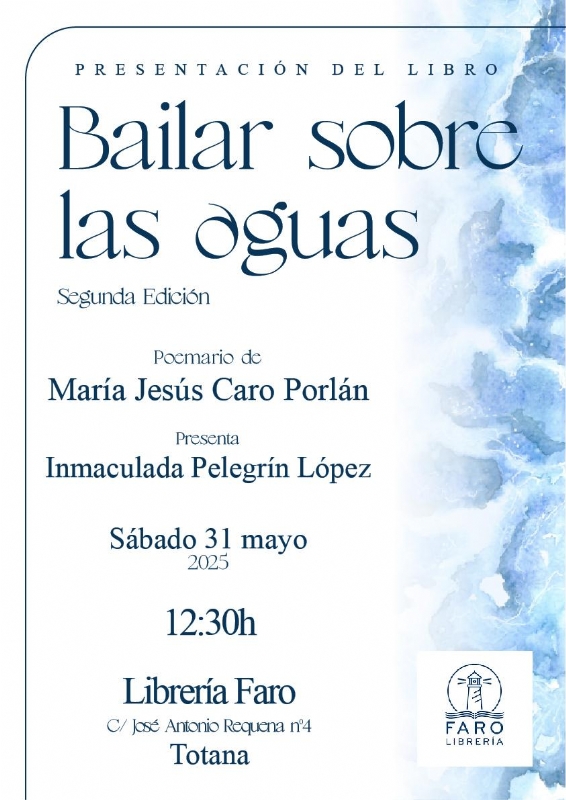PRESENTACIÓN DEL LIBRO BAILAR SOBRE LAS AGUAS  - 1