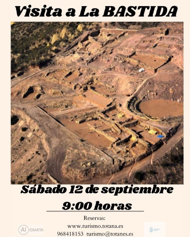 VISITA GUIADA AL YACIMIENTO ARGÁRICO DE LA BASTIDA, LA TROYA DE OCCIDENTE, 12 DE SEPTIEMBRE - 1