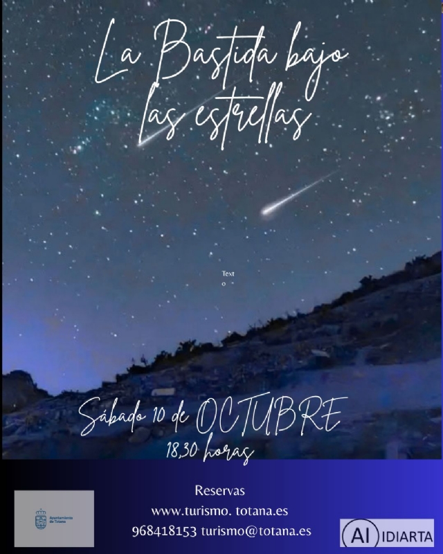 LA BASTIDA BAJO LAS ESTRELLAS. VISITA GUIADA. 10 DE OCTUBRE - 1