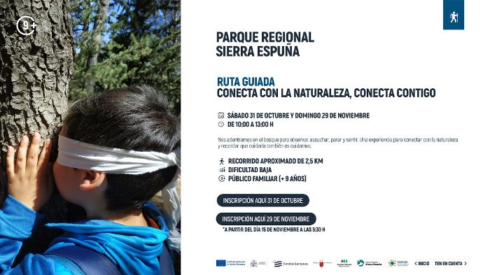 RUTA GUIADA. CONECTA CON LA NATURALEZA, CONECTA CONTIGO. TERRITORIO SIERRA ESPUÑA. 29 DE NOVIEMBRE. - 1