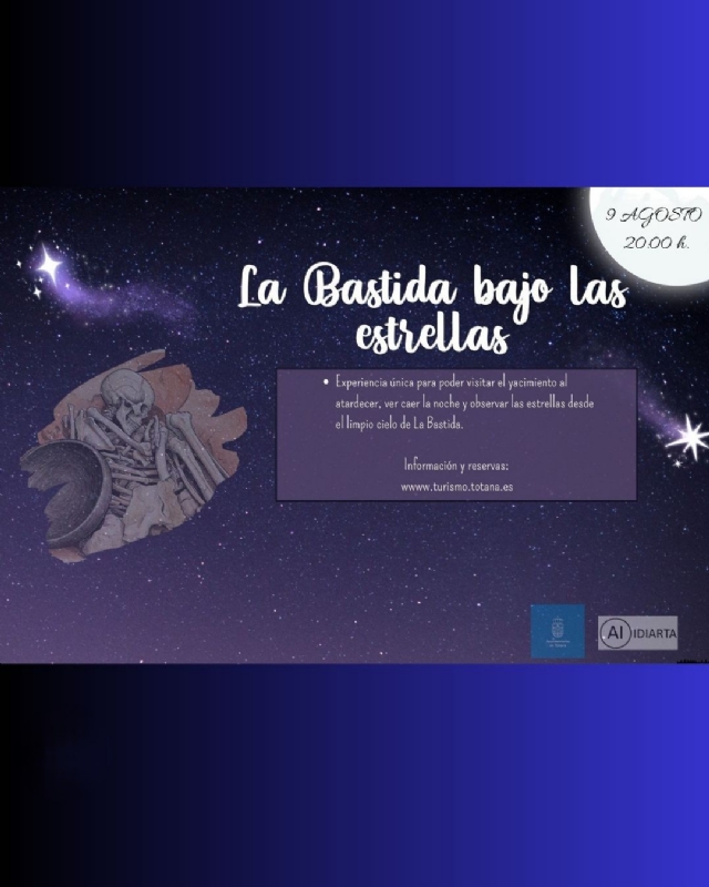 LA BASTIDA BAJO LAS ESTRELLAS. VISITA GUIADA. 9 DE AGOSTO - 1