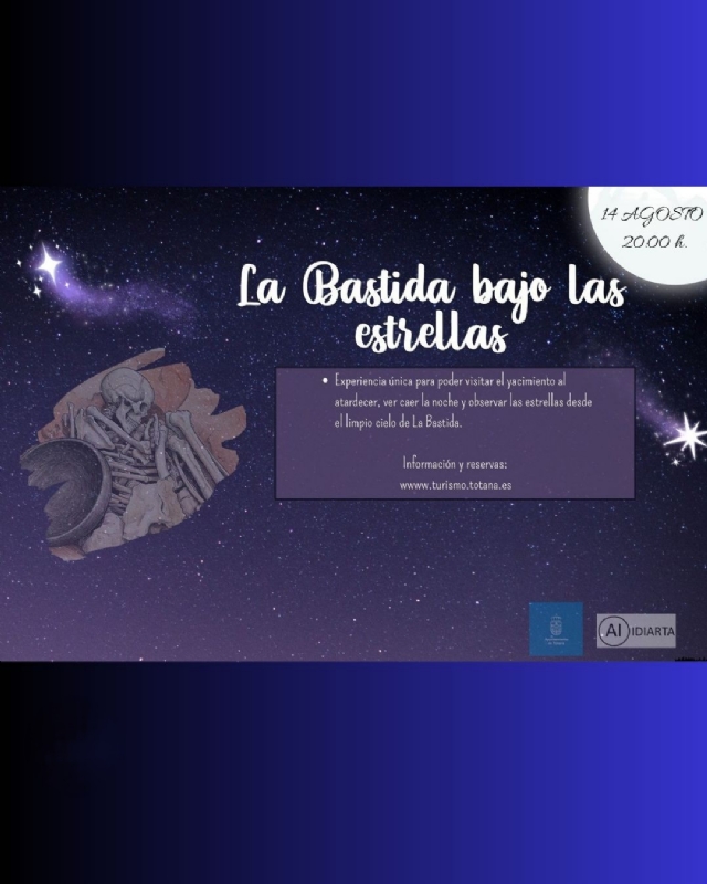 LA BASTIDA BAJO LAS ESTRELLAS. VISITA GUIADA. 14 DE AGOSTO - 1