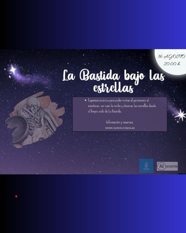LA BASTIDA BAJO LAS ESTRELLAS. VISITA GUIADA. 16 DE AGOSTO - 1
