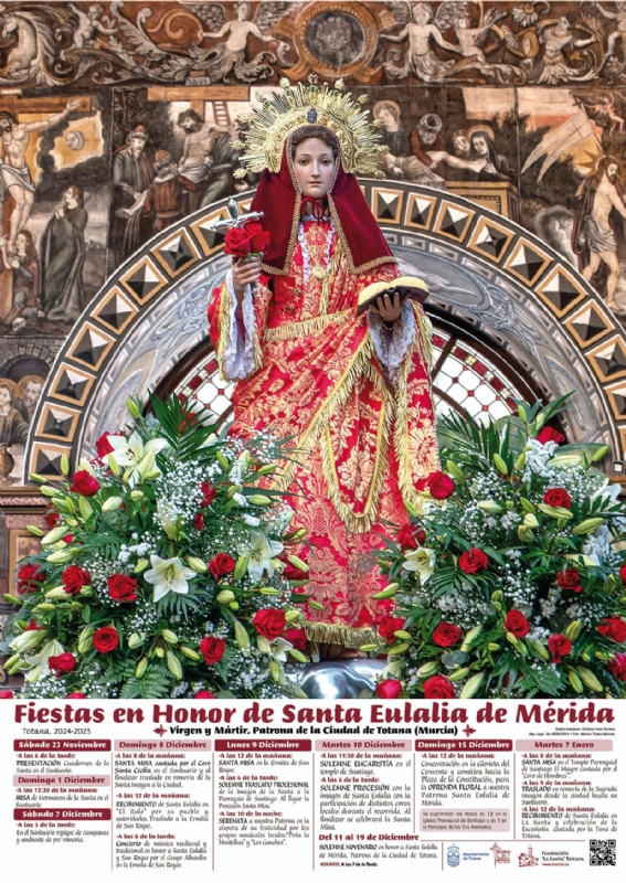 TRASLADO EN ROMERÍA CON LA IMAGEN DE SANTA EULALIA - 1