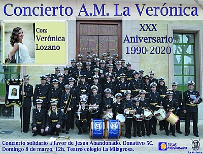 Concierto A.M La Verónica, XXX Aniversario 