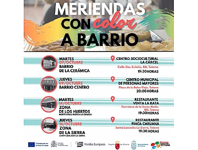 MERIENDAS CON COLOR A BARRIO 