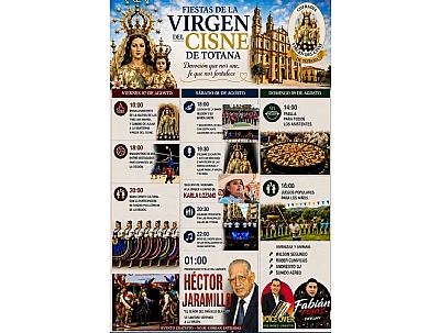 FIESTAS DE LA VIRGEN DEL CISNE DE TOTANA