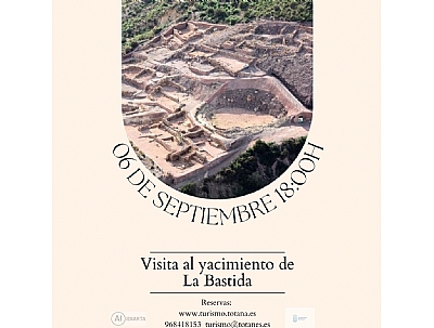 VISITA GUIADA AL YACIMIENTO ARGÁRICO DE LA BASTIDA, LA VISITA GUIADA AL YACIMIENTO ARGÁRICO DE LA BASTIDA, LA