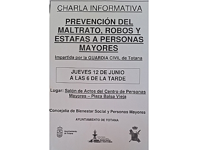 CHARLA INFORMATIVA