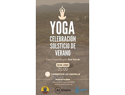 YOGA CON ANA EN EL YACIMIENTO DEL VILLAR DE LAS CABEZUELAS