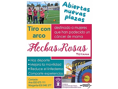 FLECHAS ROSAS. TIRO CON ARCO.