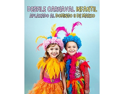 🎭 Aplazamiento Carnaval Infantil 2025 🎭