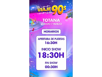 CONCIERTO VIAJE A LOS 90