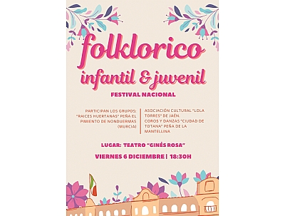 FOLKLORICO INFANTIL Y JUVENIL FESTIVAL NACIONAL