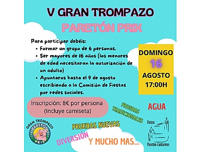 V GRAN TROMPAZO. PARETÓN PRIX.
