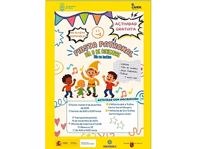 FIESTA PATRONAL: 9 DE DICIEMBRE FIESTA PATRONAL: 9 DE DICIEMBRE