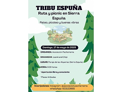 TRIBU ESPUÑA. RUTA, PICNIC EN SIERRA ESPUÑA