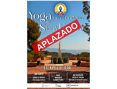 APLAZADO YOGA EN SIERRA ESPUÑA