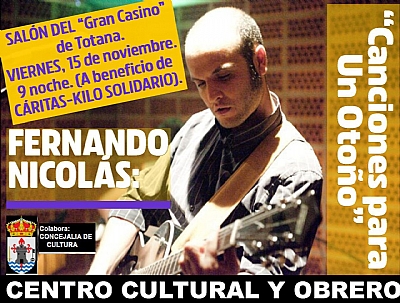 Concierto: Canciones para un otoño Concierto: Canciones para un otoño