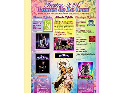 FIESTAS 2026. LOMAS DE LA CRUZ.