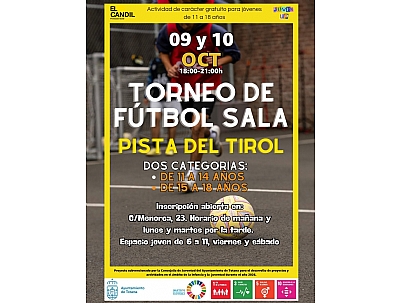 TORNEO DE FÚTBOL SALA. 9 DE OCTUBRE. TORNEO DE FÚTBOL SALA. 9 DE OCTUBRE.