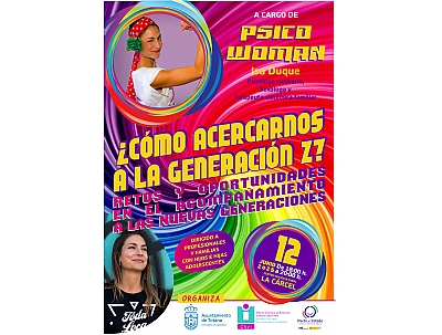 CHARLA: ¿CÓMO ACERCARNOS A LA GENERACIÓN Z? CHARLA: ¿CÓMO ACERCARNOS A LA GENERACIÓN Z?