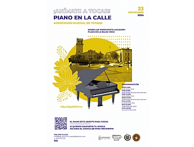 ¡ANÍMATE A TOCAR! PIANO EN LA CALLE