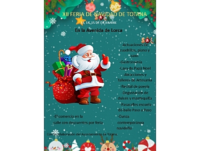 XII FERIA DE NAVIDAD DE TOTANA