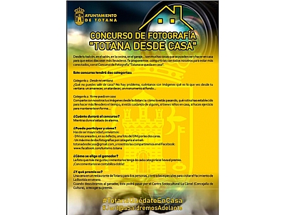 Concurso de fotografía #TotanaDesdeCasa Concurso de fotografía #TotanaDesdeCasa