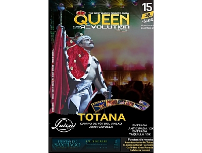  “The Best Queen Tribute Show”,en concierto